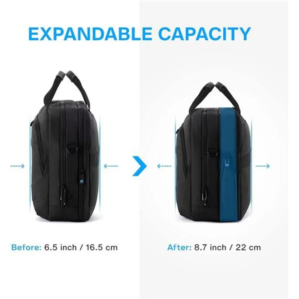 17.3 Inch Laptop Bag Business Briefcase Lockable Computer Bag Work Bag Men Women